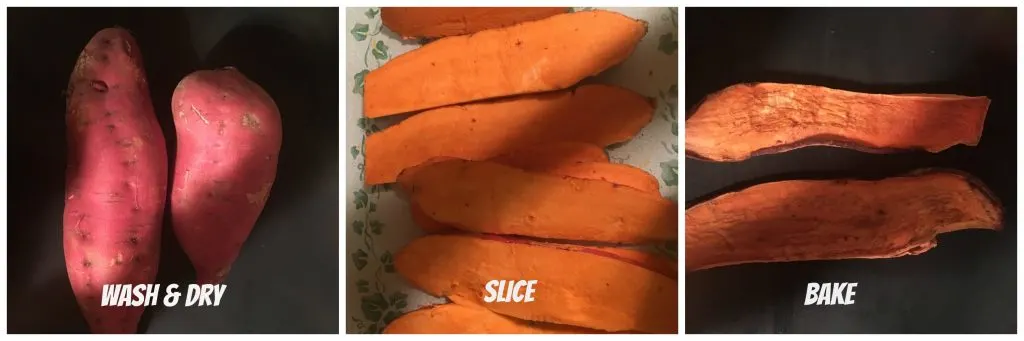 Homemade sweet potato dog chews recipe