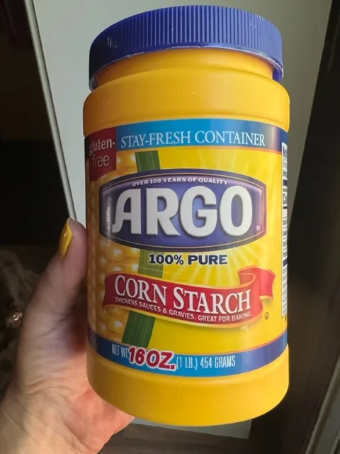 cornstarch to remove dog mats