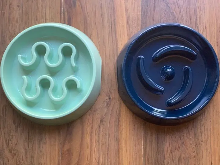 puppy slow feeder bowl