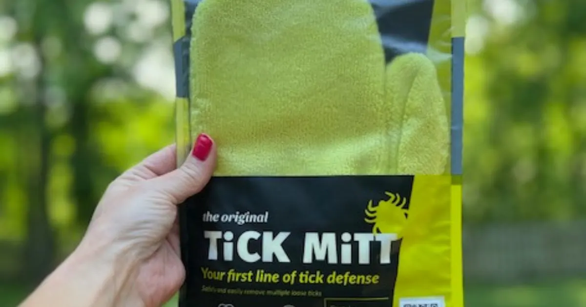 microfiber tick mitt